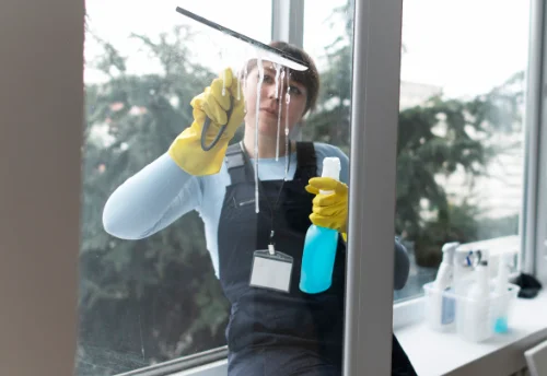 Nettoyage de vitres intérieures et extérieures à Cottance